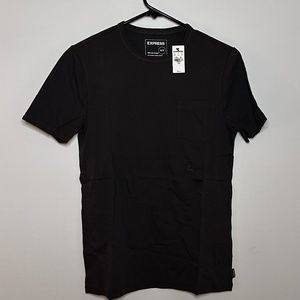 Express black shirt XS NWT